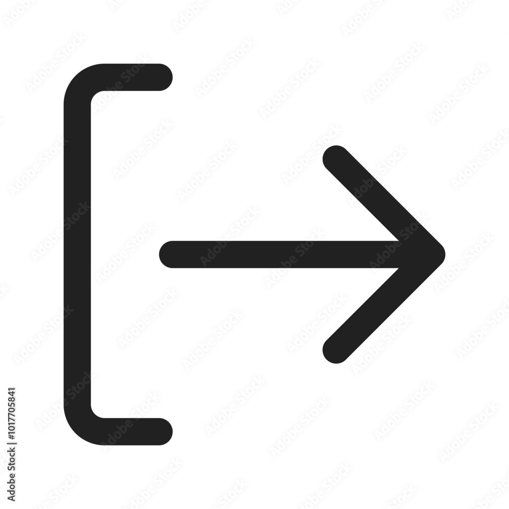 logout line color icon logout line color icon
