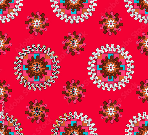 All over Design Seamless Pattern Best Background Digital Print Textile