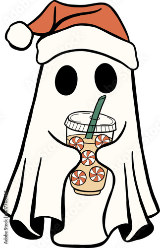 Christmas Ghost Coffee