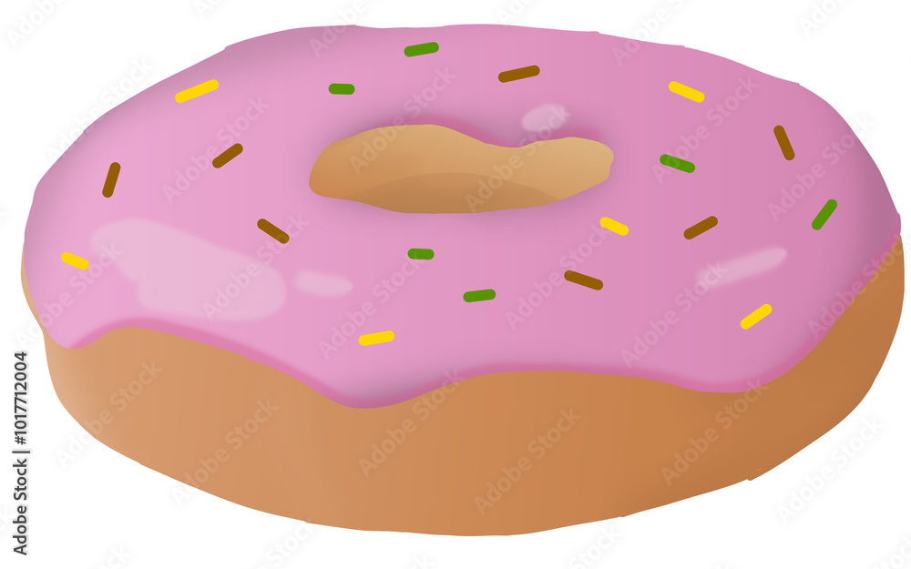 Strawberry donut Strawberry donut