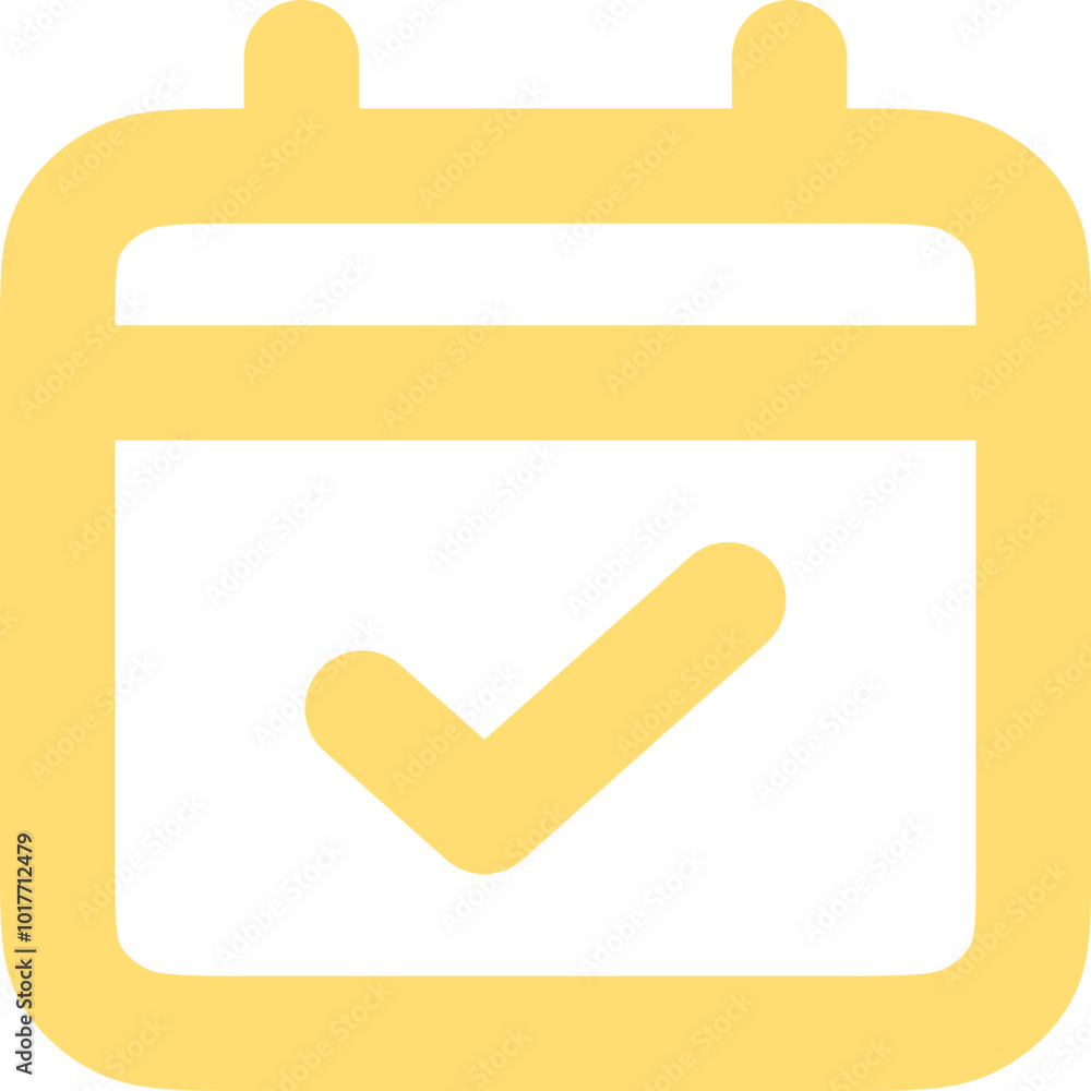 Calendar Check Icon Logo Design Calendar Check Icon Logo Design