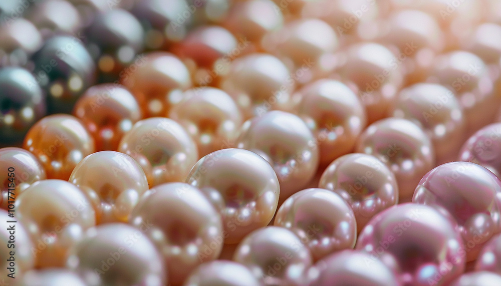 Multi colors pearls background generated.AI Multi colors pearls background generated.AI