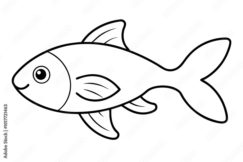 Stylish Fish Line Vector Art - Creative and Versatile Designs Stylish Fish Line Vector Art - Creative and Versatile Designs