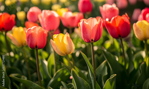 Dreamlike Landscapes and Mystical Gardens with Vibrant Flowers and Glowing Nature