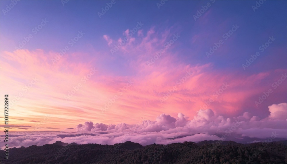 Obraz premium Pastel sky
