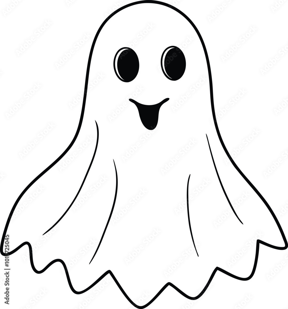 Cute Ghost Character Cute Ghost Character