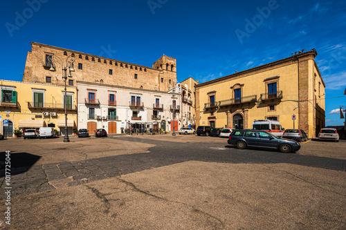 views of the city center of Ferrandinam Matera, Basilicata