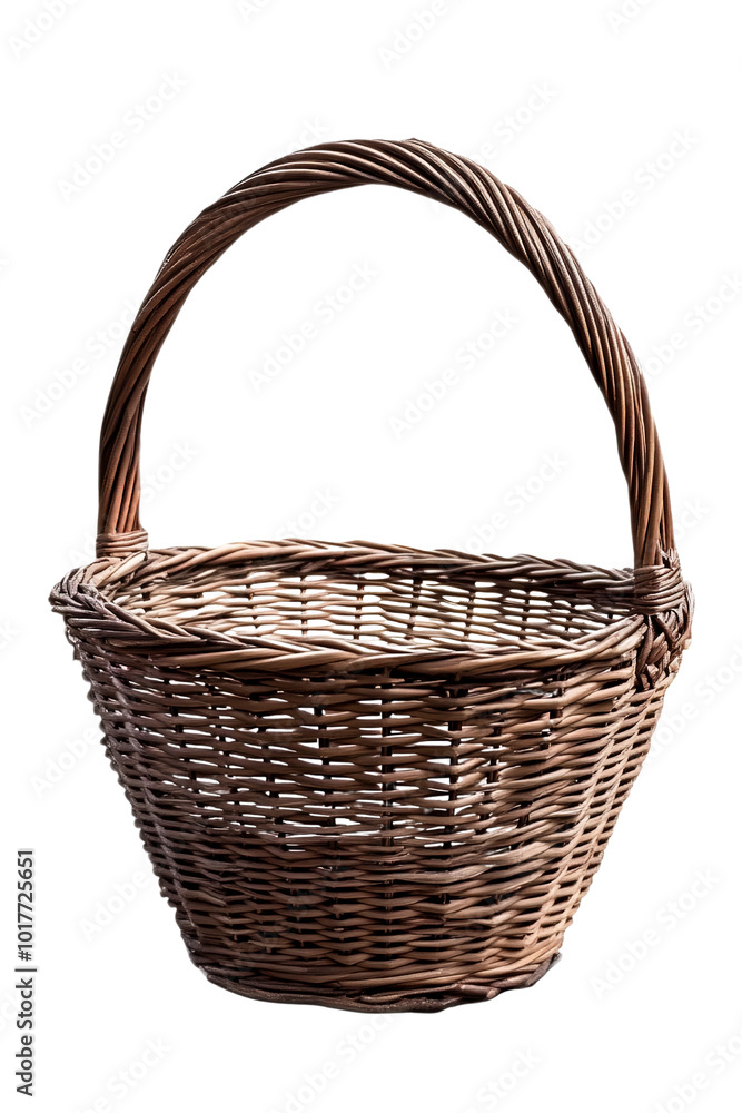 a Basket on Transparent Background PNG isolated a Basket on Transparent Background PNG isolated