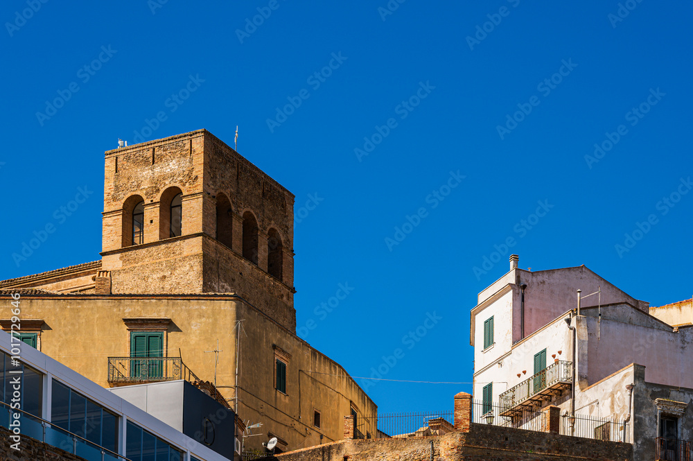 views of the city center of Ferrandinam Matera, Basilicata views of the city center of Ferrandinam Matera, Basilicata