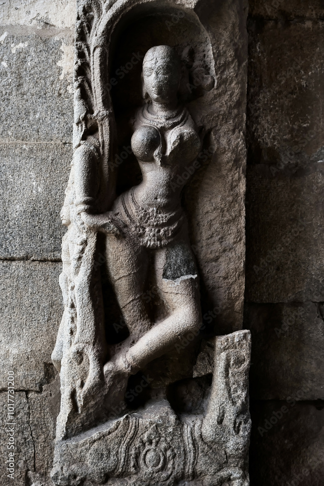 Divine Figures in the Heart of Hampi