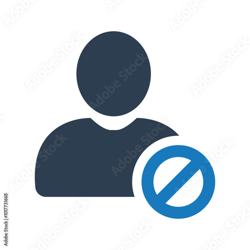 Block user icon