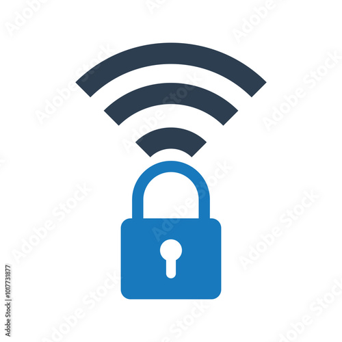 Wifi lock icon