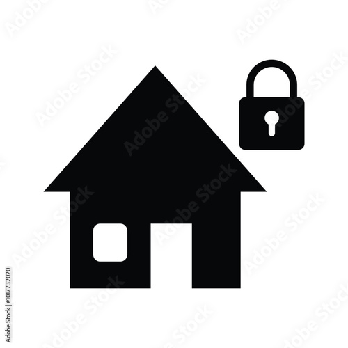 House lock icon