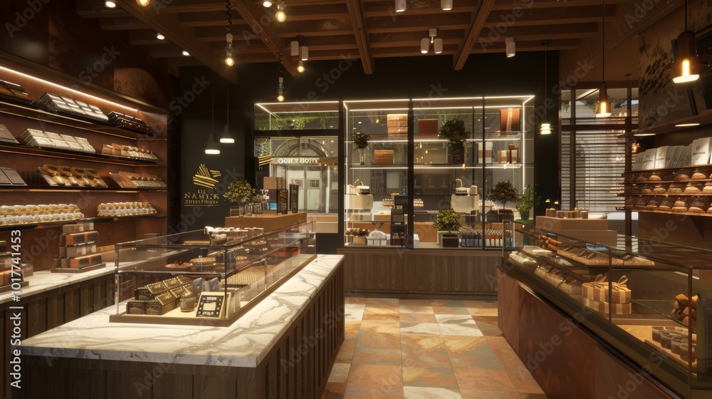 Indulge in the Sweet Symphony Inside a Decadent Chocolate Haven with Kitchen Views and Gift Wrapping Services Indulge in the Sweet Symphony Inside a Decadent Chocolate Haven with Kitchen Views and Gift Wrapping Services