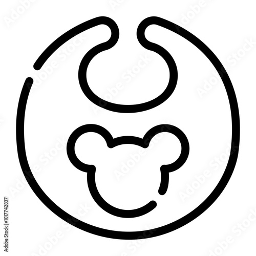 bib Line Icon