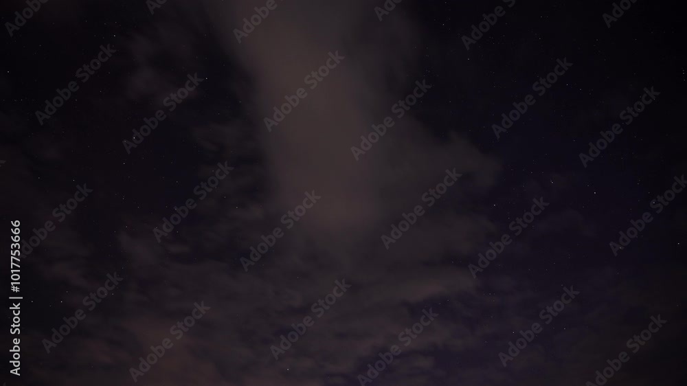 Cloudy Night Starry Sky With Glowing Stars. Bright Glow Of Sky Stars And Galaxy. Natural Background Backdrop Cloudy Night Starry Sky With Glowing Stars. Bright Glow Of Sky Stars And Galaxy. Natural Background Backdrop