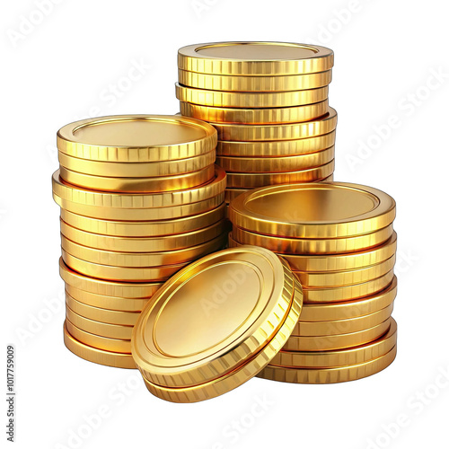 stack of gold coins