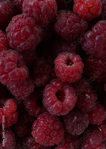Raspberry berries
