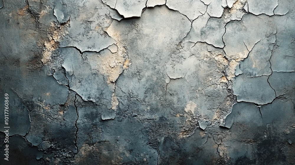 Cracked concrete wall texture background with copyspace. Cracked concrete wall texture background with copyspace.