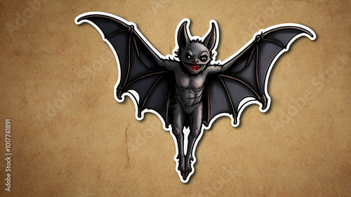 bat stickers photo