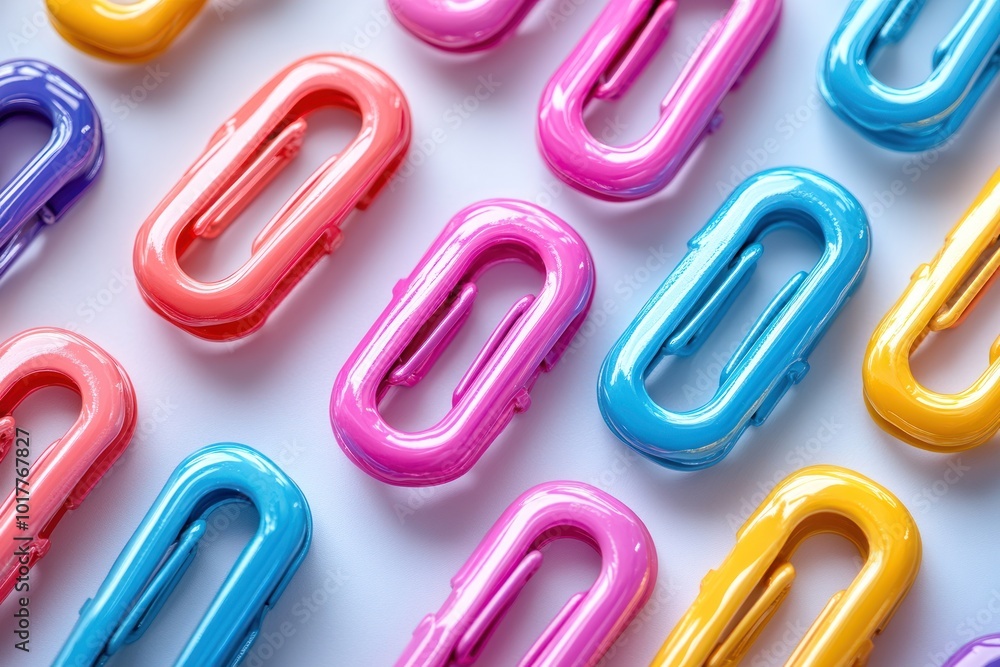 Colorful Plastic Clips Colorful Plastic Clips
