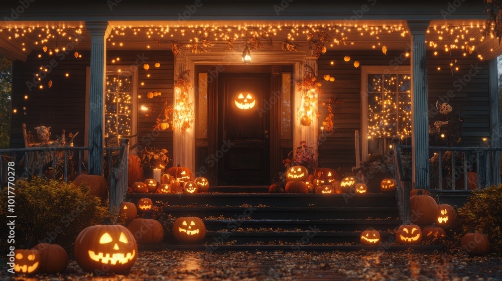 Fototapeta premium halloween decoration