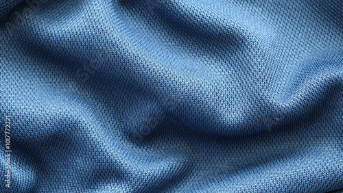 Blue sports clothing fabric football shirt jersey texture