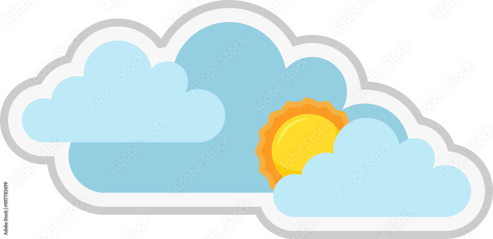 Cute Weather Sticker Cute Weather Sticker