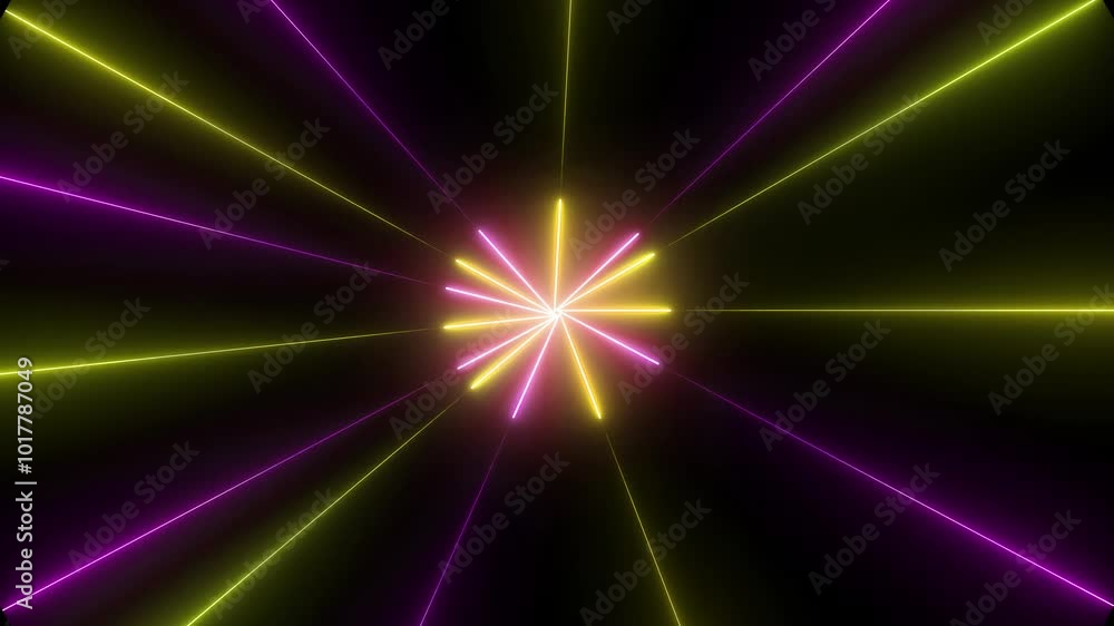 endless 3d animation. Bright neon lines slide down the metallic ceiling walls and floor. evoking themes of technology, big data, and bots. 4K video loop. endless 3d animation. Bright neon lines slide down the metallic ceiling walls and floor. evoking themes of technology, big data, and bots. 4K video loop.