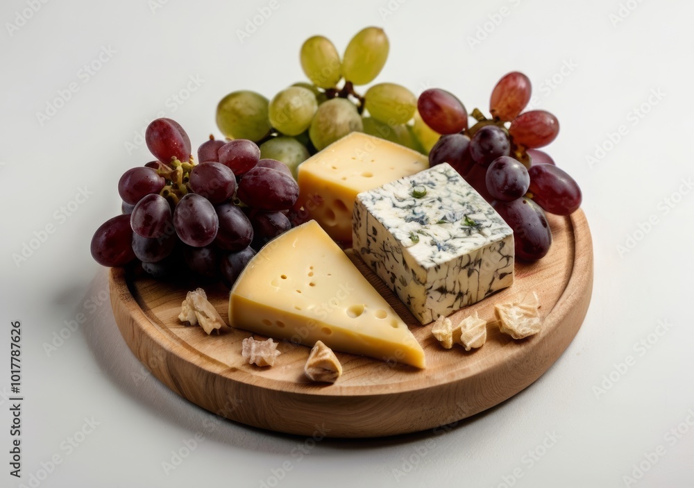 Cheese Platter with Grapes Cheese Platter with Grapes
