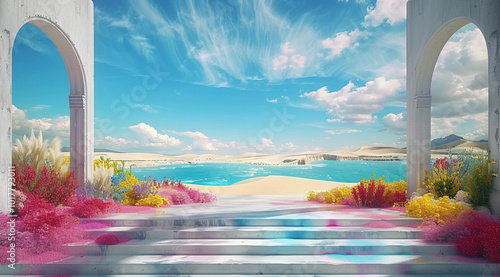 fountain in the park