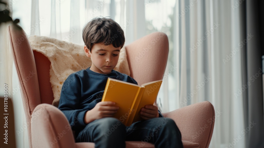 The Boy Reading a Book The Boy Reading a Book