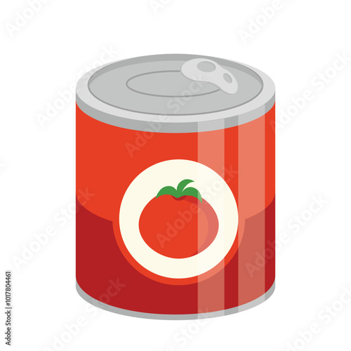 Canned Food Illustration
