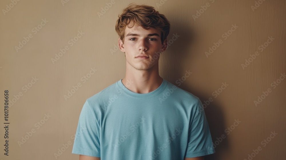 The Young Man in Blue The Young Man in Blue