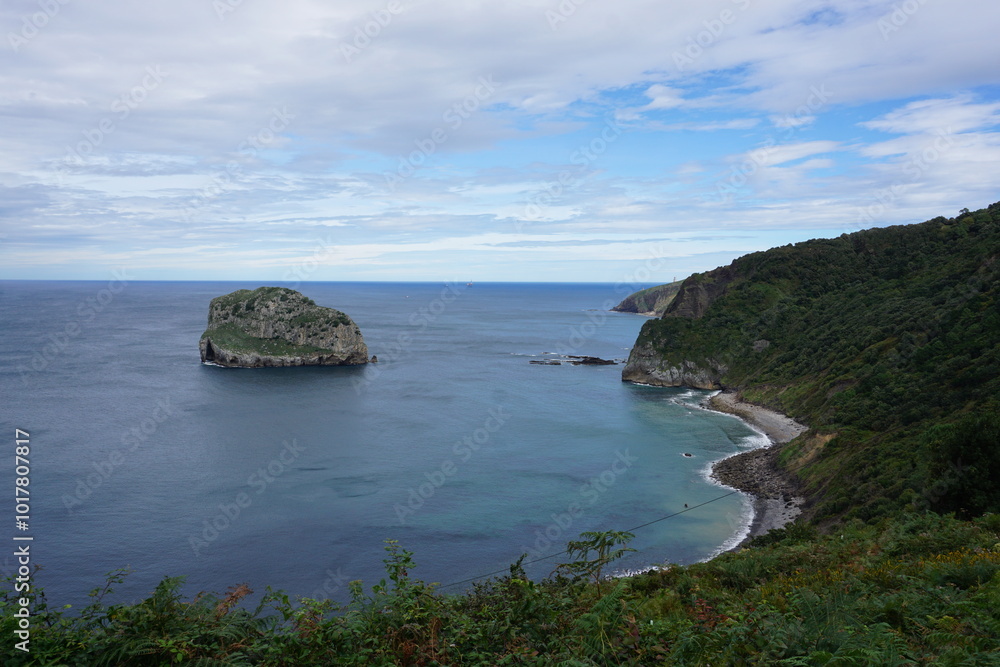 Fototapeta premium San Juan de Gaztelugatxe, Pais Vasco, España