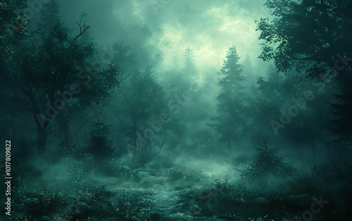 Misty Forest