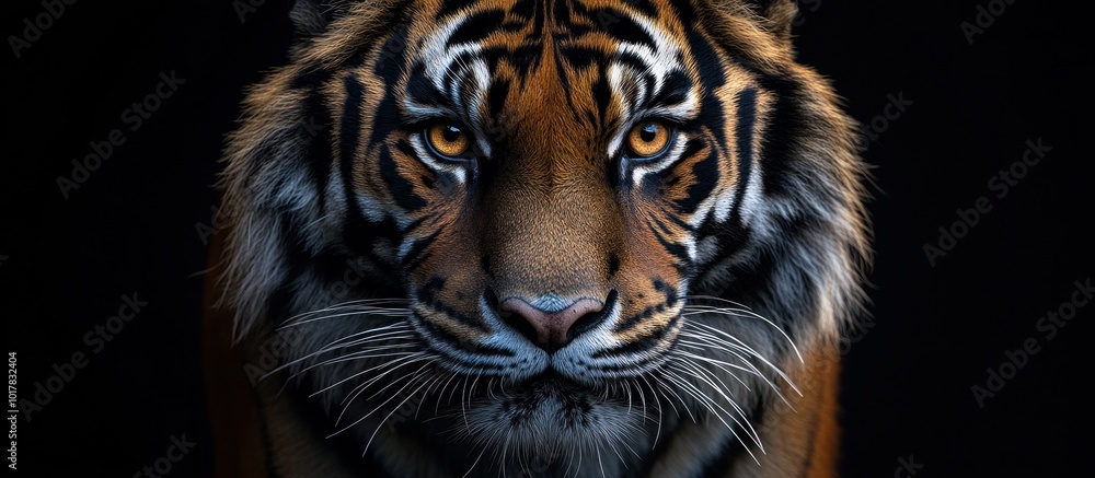 Fototapeta premium Tiger Close Up Portrait