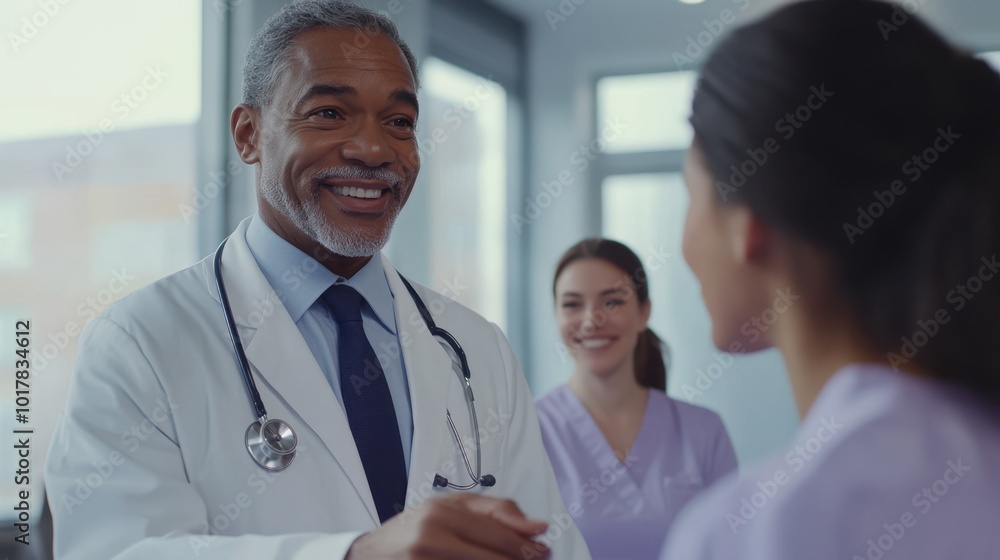 The Doctor with His Patient The Doctor with His Patient