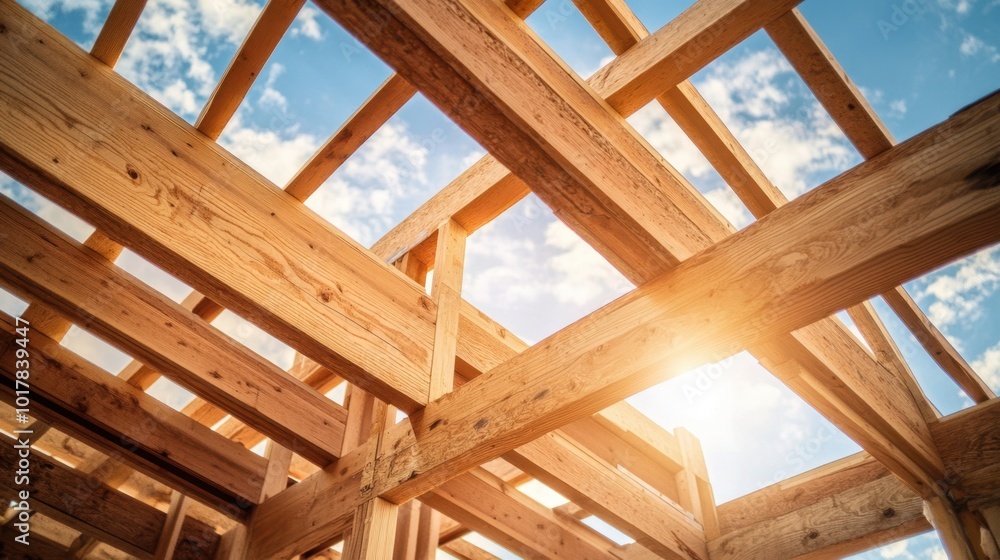 The Wooden Structure Under Sky The Wooden Structure Under Sky