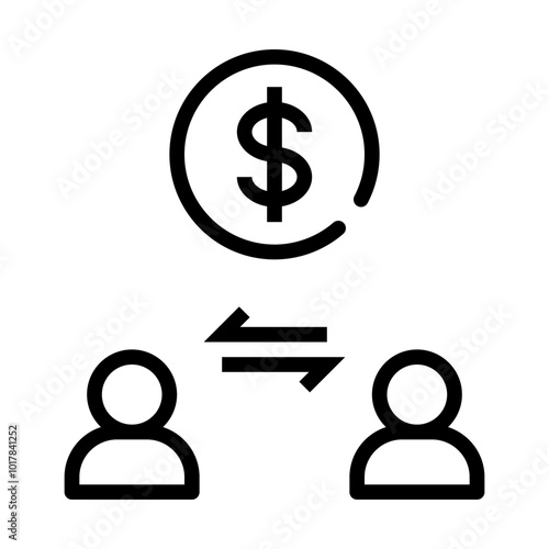transaction line icon