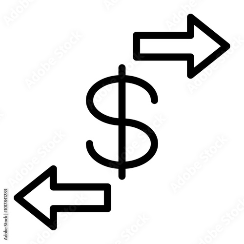 exchange line icon