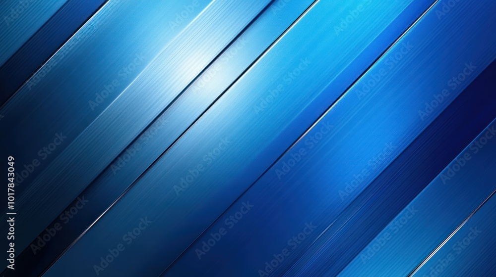 Blue gradient with metallic sheen – Combining blue tones with a reflective, Blue gradient with metallic sheen – Combining blue tones with a reflective,