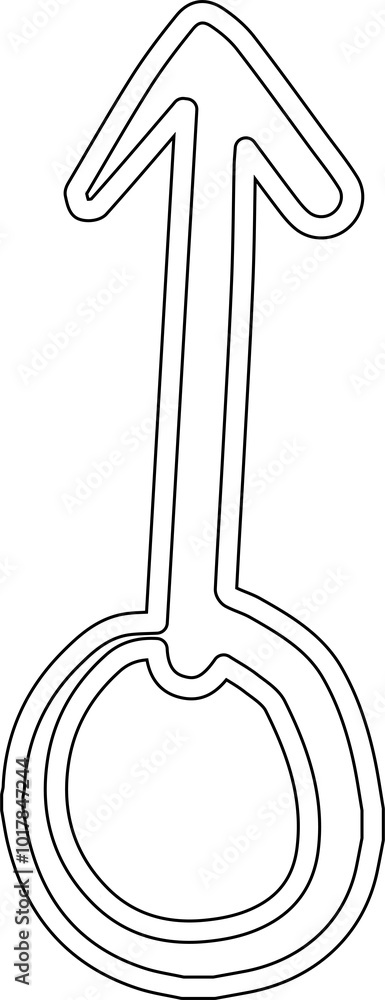 Outline Arrows in Hand drawn style Outline Arrows in Hand drawn style