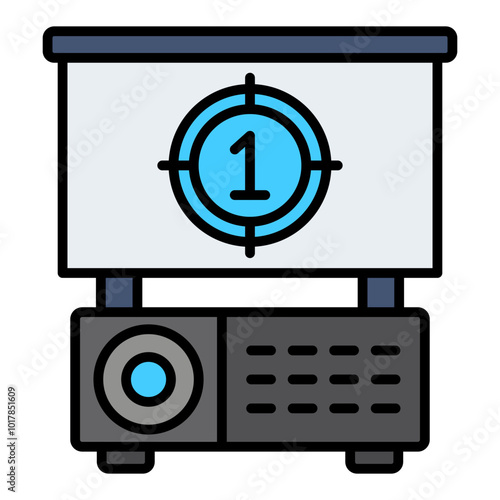 Projector screen Icon