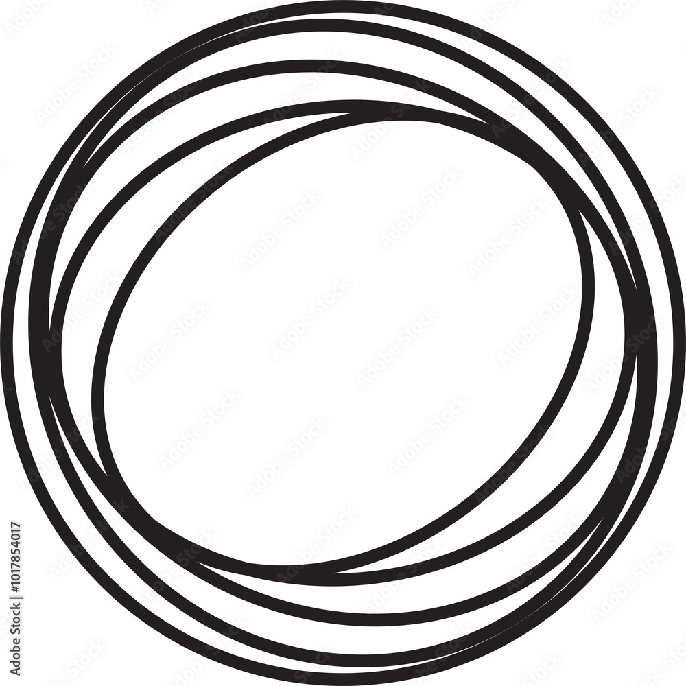 Circle twirl line geometric. Design element for round frame, science, tech, digital Circle twirl line geometric. Design element for round frame, science, tech, digital