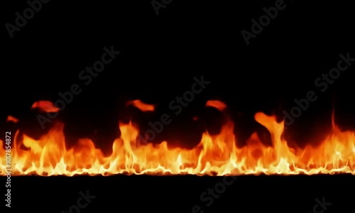 Flames in Motion
