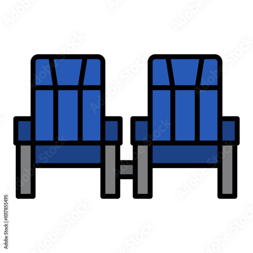 Cinema seats Icon