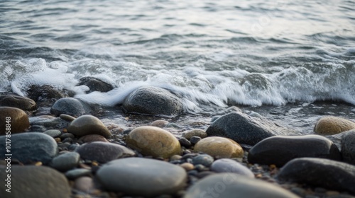 Fototapeta Naklejka Na Ścianę i Meble -  waves on the rocks