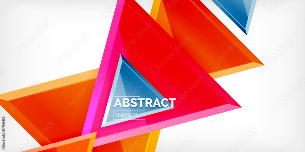 Triangle glass shapes geometric abstract background. Vector Illustration For Wallpaper, Banner, Background, Card, Book Illustration, landing page Triangle glass shapes geometric abstract background. Vector Illustration For Wallpaper, Banner, Background, Card, Book Illustration, landing page