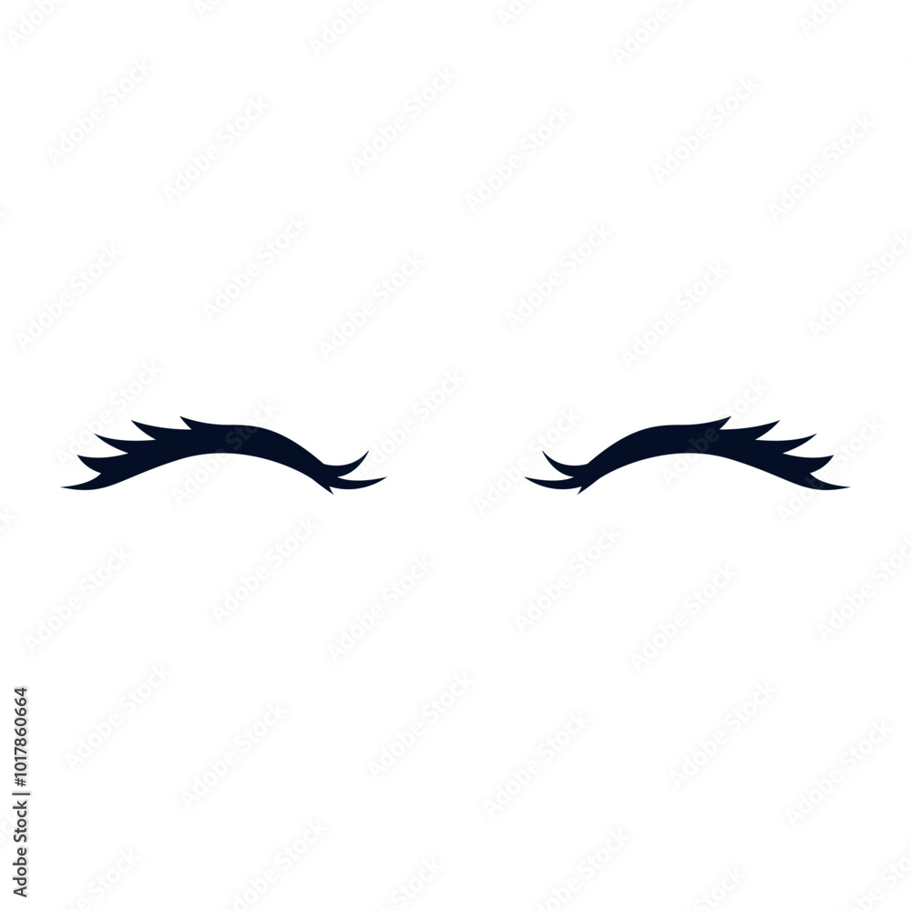 Fototapeta premium Cartoon eyes icon vector. Halloween eyes illustration sign. Eyes symbol or logo.